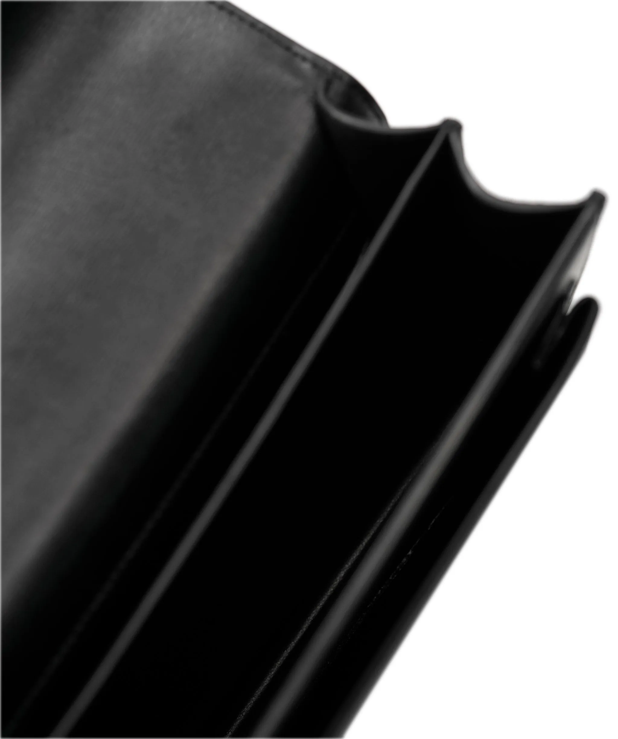 Saint Laurent Black Calfskin Medium Sunset Chain ABC0994