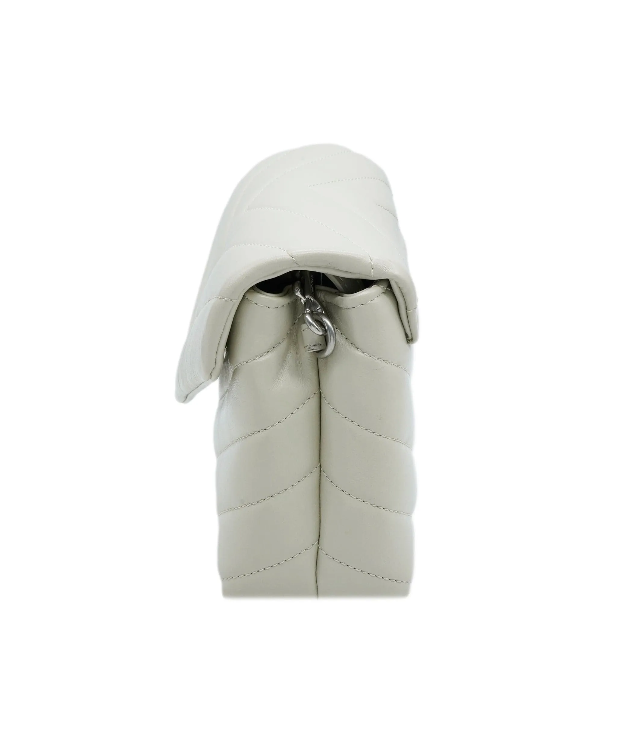 Saint Laurent Blanc Vintage Calfskin Toy Loulou ABC0874