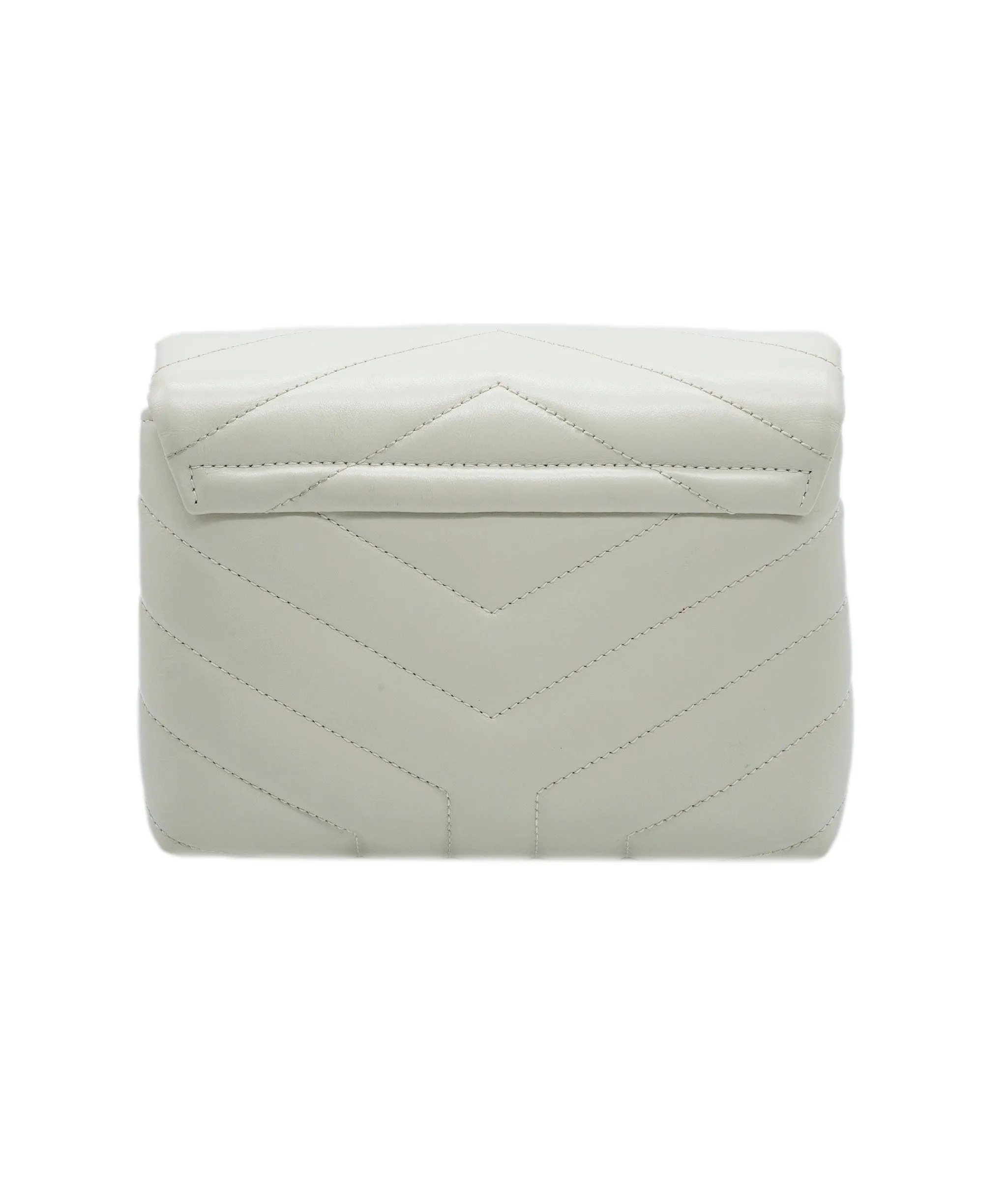 Saint Laurent Blanc Vintage Calfskin Toy Loulou ABC0874