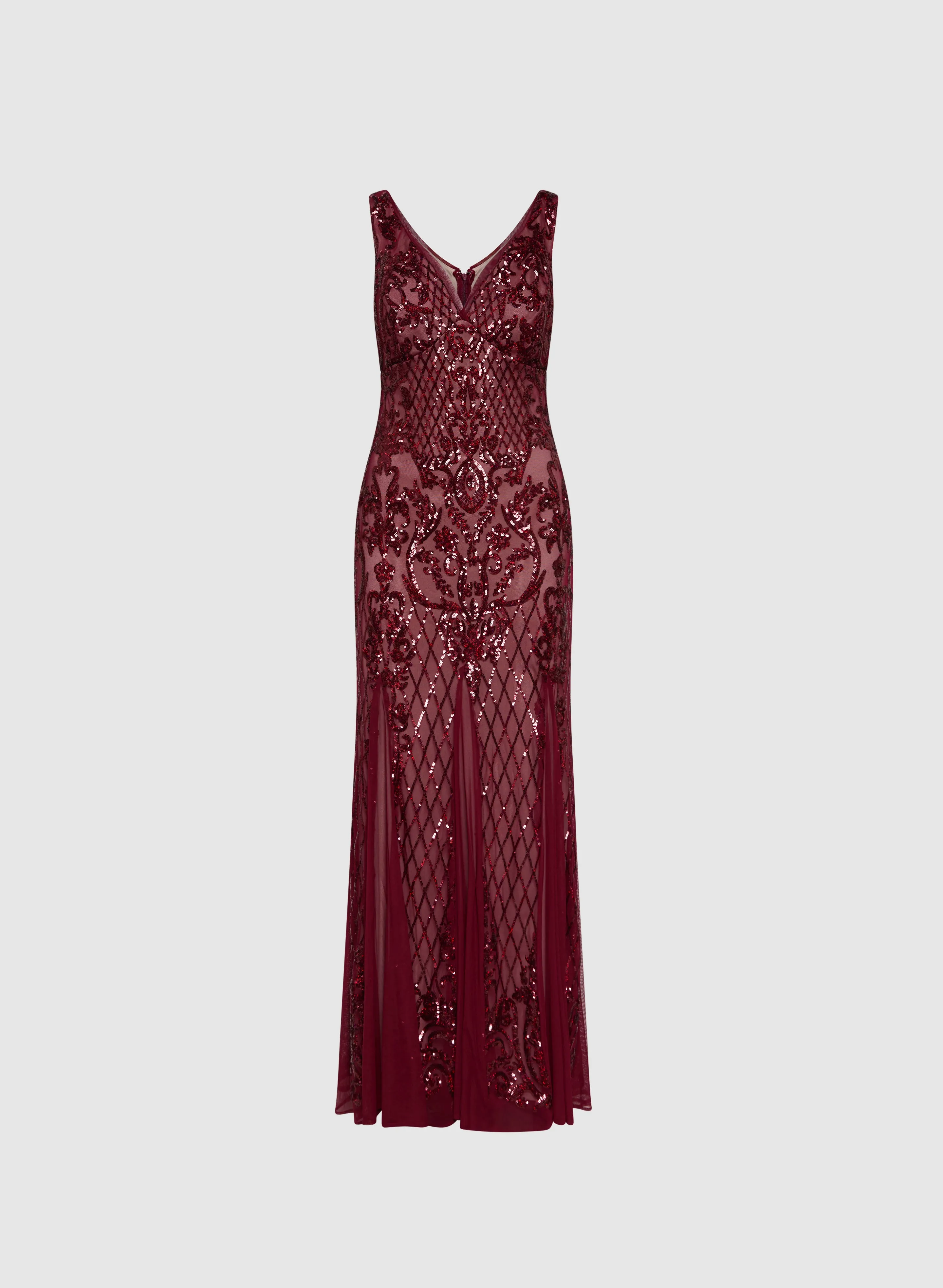 Sequin Embroidered Dress