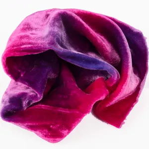Silk Rayon Velvet - Plum DL 24