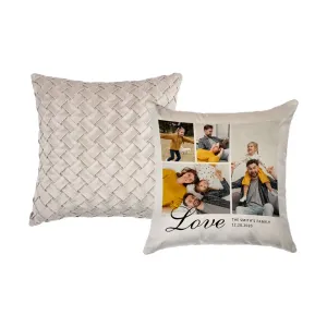Soft Velvet Cushion Cover 40 x 40 cm - Light Grey