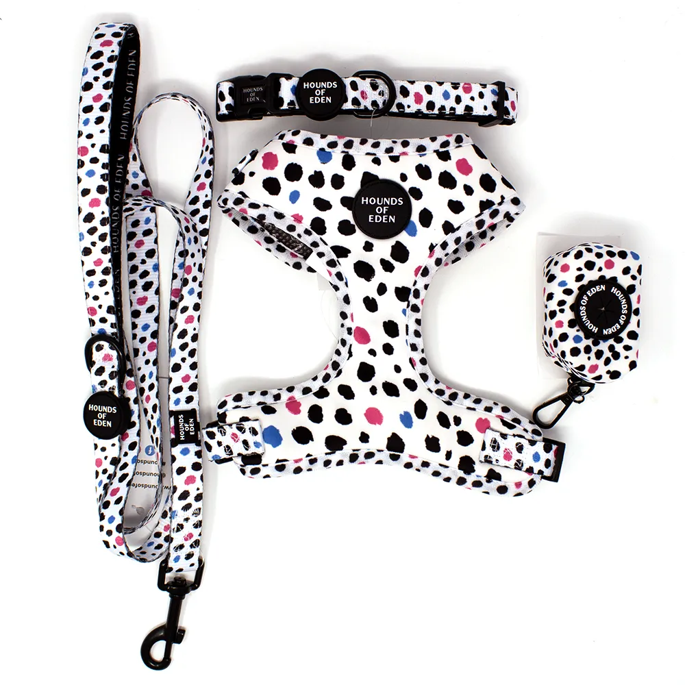 'Spot the Dog' - Black, Blue & Pink Poop/Treat Bag Holder