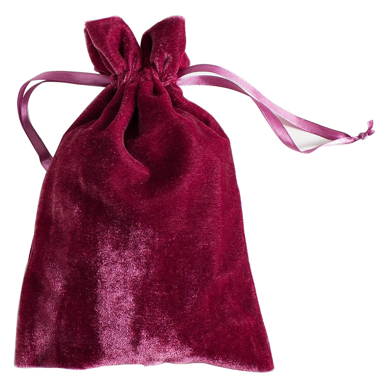 Stylish Velvet On-The-Go Makeup and Jewelry Bag - 3 Pack of Assorted Colors (Black, Rose, Silver)
