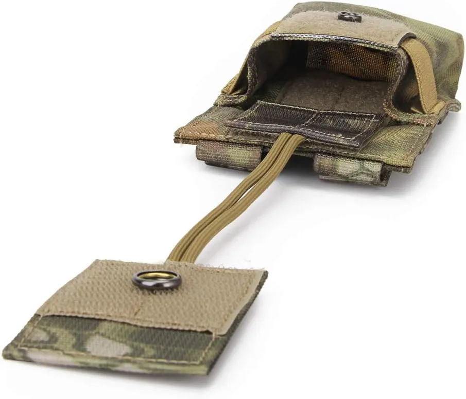 Tactical Molle Short Radio Pouch, Nylon Molle Tactical Radio Holster Holder Case for BaoFeng UV-5R UV82 Motorola XTS2500 XTS5000