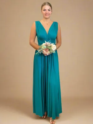 Teal Convertible Infinity bridesmaid dress Express NZ wide