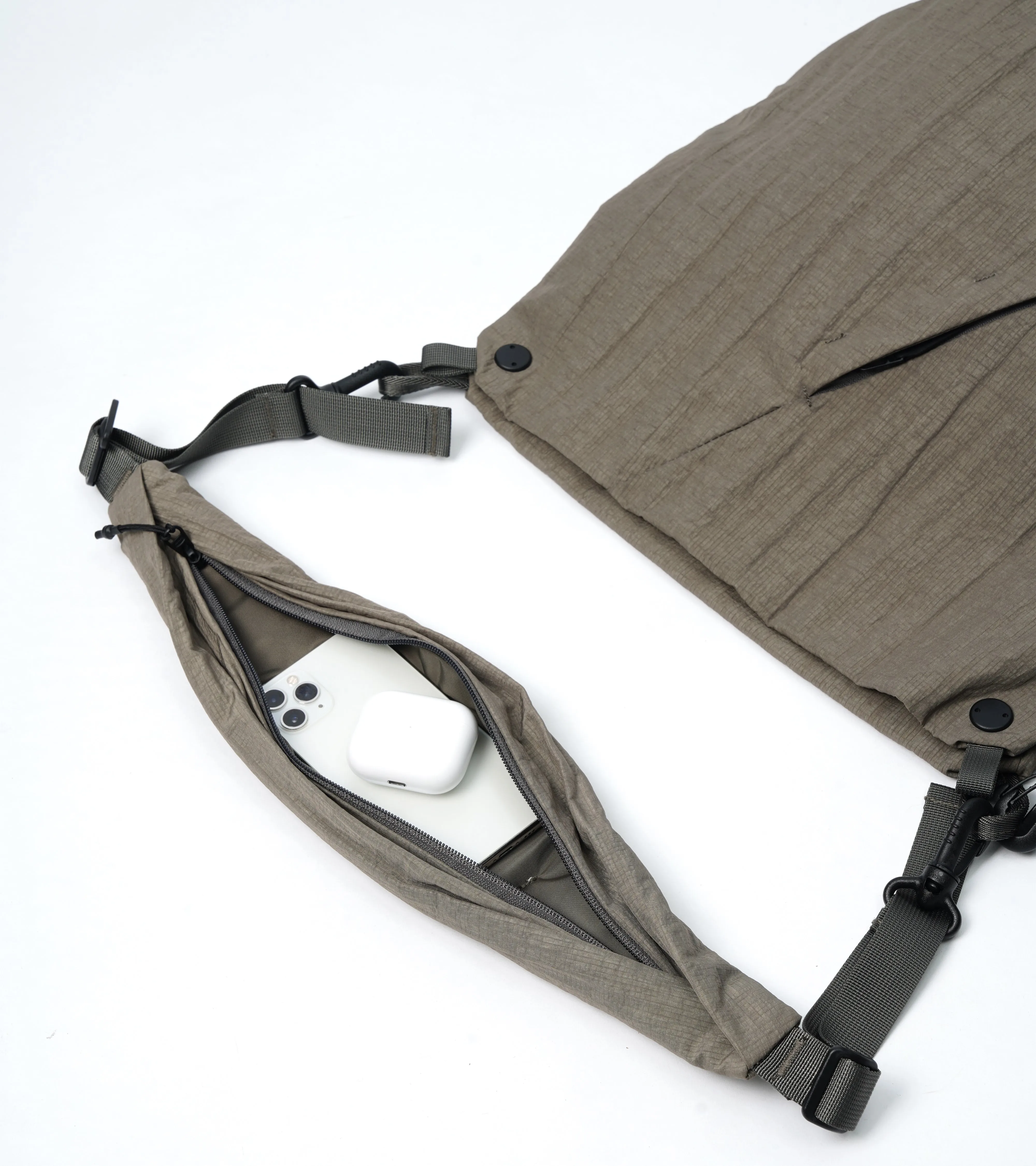 TE｜ECOYA® 3-WAY MESSENGER BAG DUST